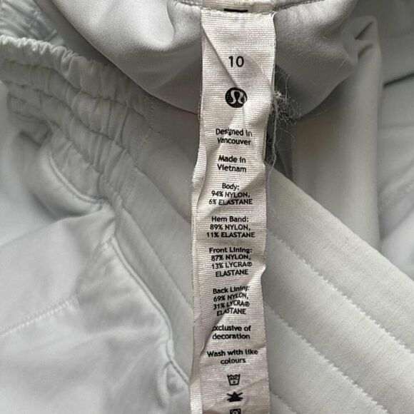 Lululemon Hotty Hot High-Rise Skirt White - Picture 6 of 8